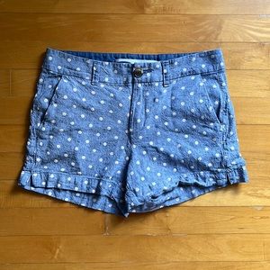 Polka dot, chambray shorts. Old Navy, size 2. Adorable! EUC. OBO.